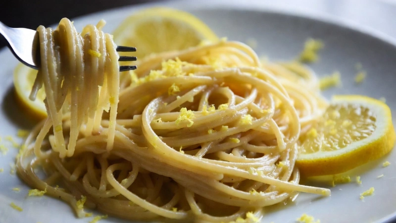 3 Ingredient Lemon Spaghetti