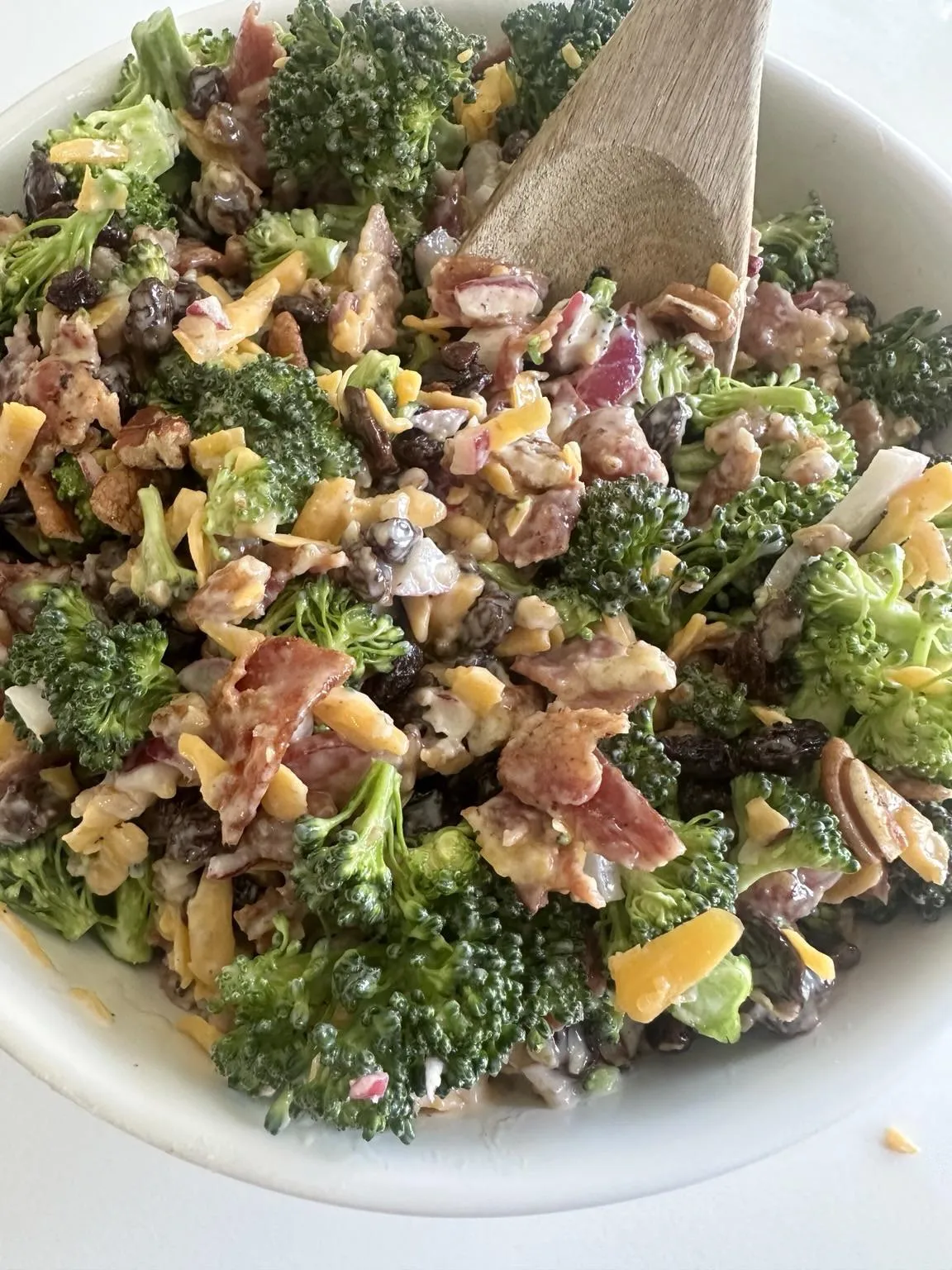Broccoli Raisin Salad