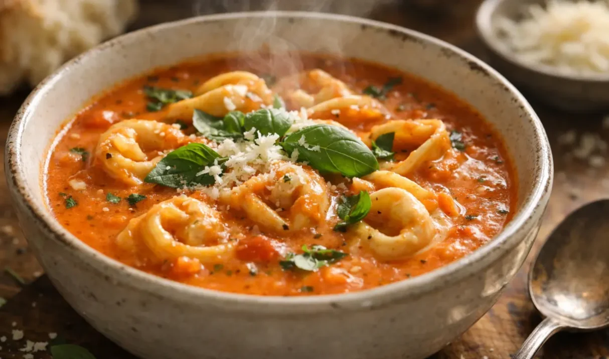 Tomato Tortellini Soup