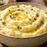 Italian mashed potatoes creamy Parmesan garlic