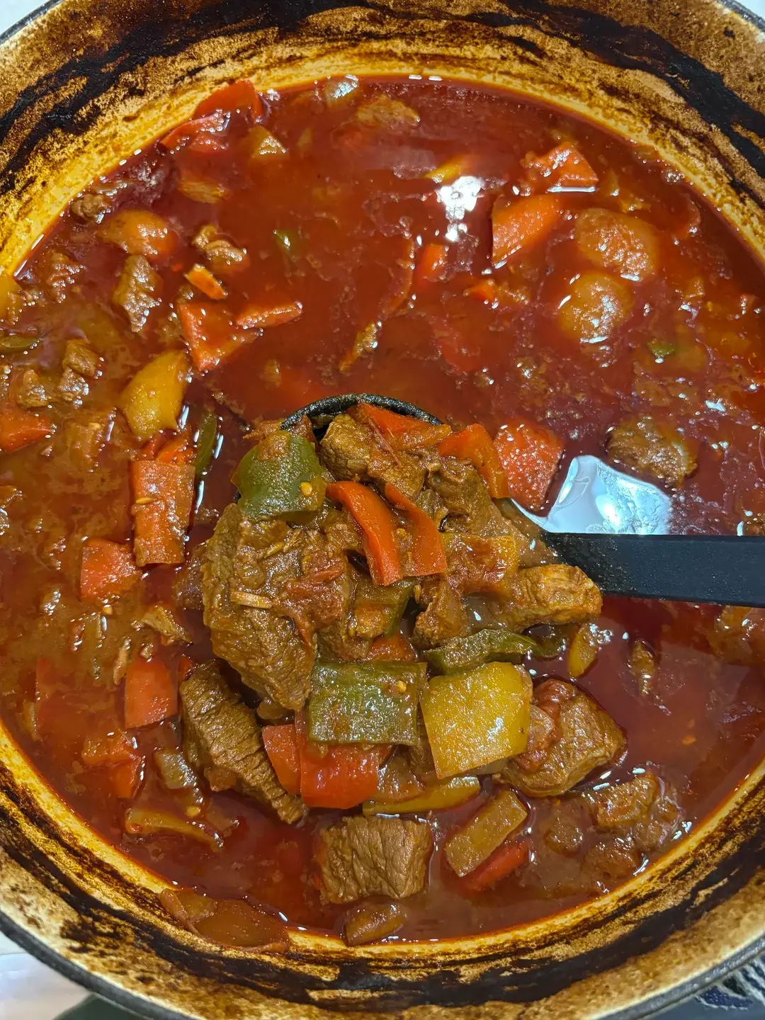 slow cooked hungarian goulash
